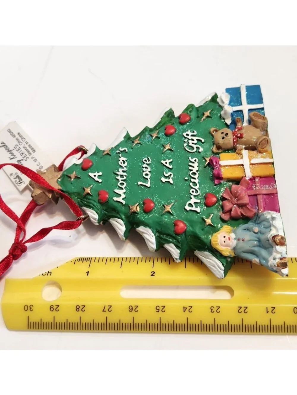 Paula's Holiday Keepsake Series Christmas Tree Ornament With 